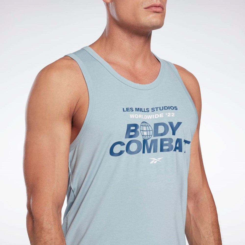 Reebok Les Mills® BodyCombat® ACTIVCHILL+DREAMBLEND Tank Top Gris | 35ENHQJYF