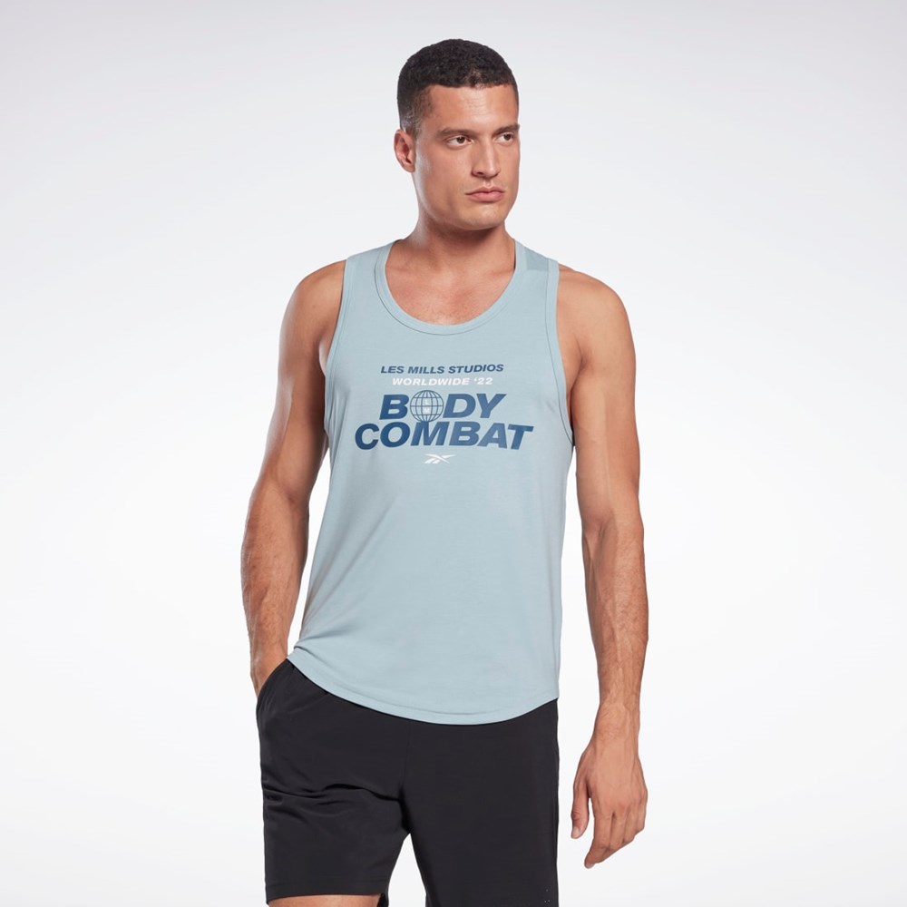 Reebok Les Mills® BodyCombat® ACTIVCHILL+DREAMBLEND Tank Top Gris | 35ENHQJYF