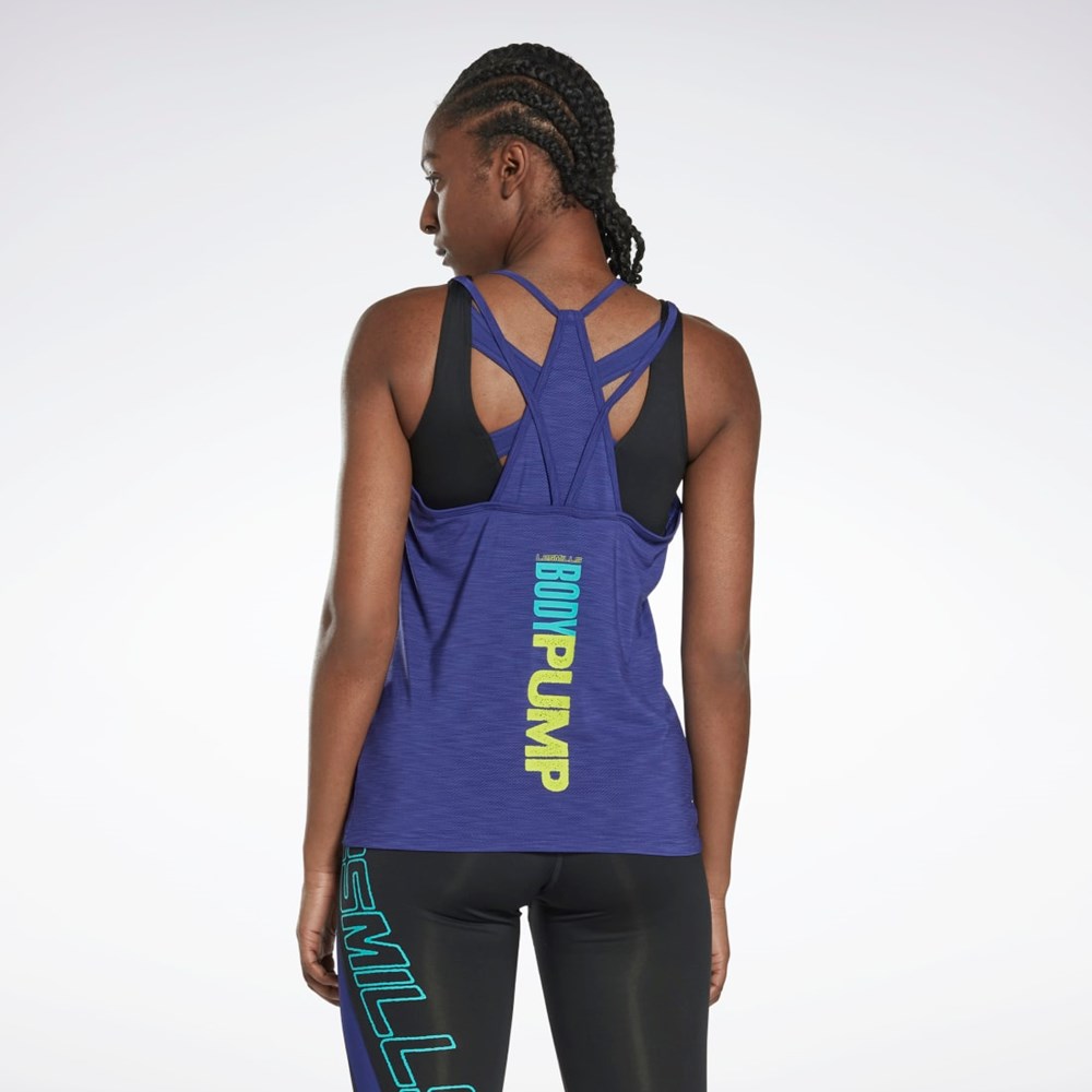 Reebok Les Mills® BodyPump® ACTIVCHILL Atléticos Tank Top Moradas | 06FJCEBIX