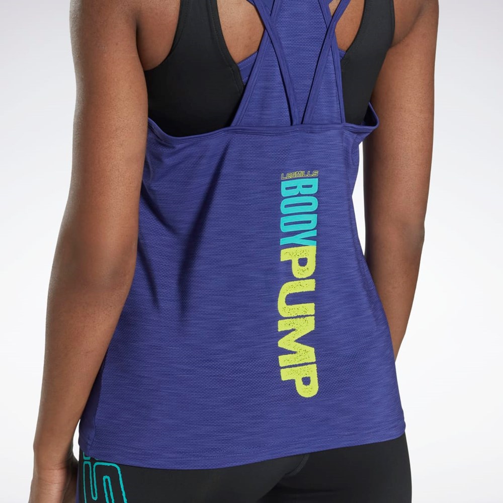 Reebok Les Mills® BodyPump® ACTIVCHILL Atléticos Tank Top Moradas | 06FJCEBIX