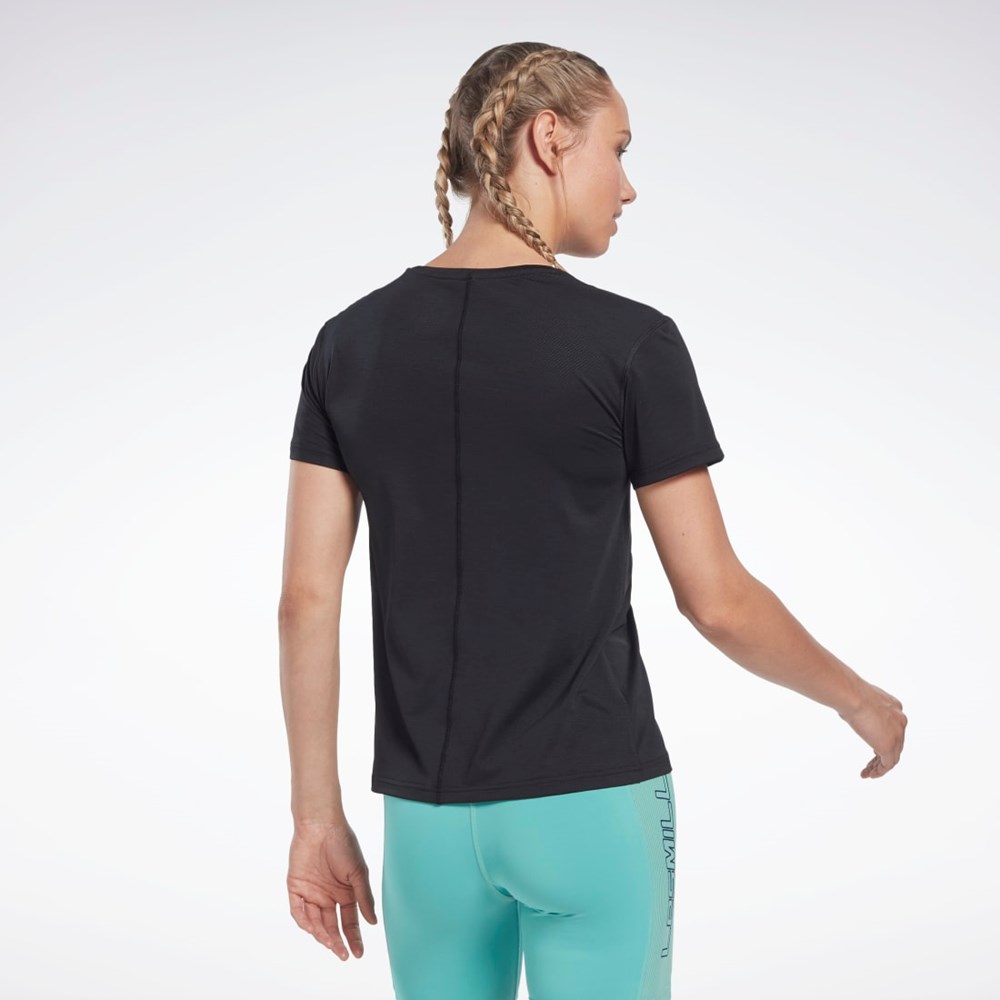 Reebok Les Mills® BodyPump® ACTIVCHILL Atléticos Tee Negras | 35SUMKATN