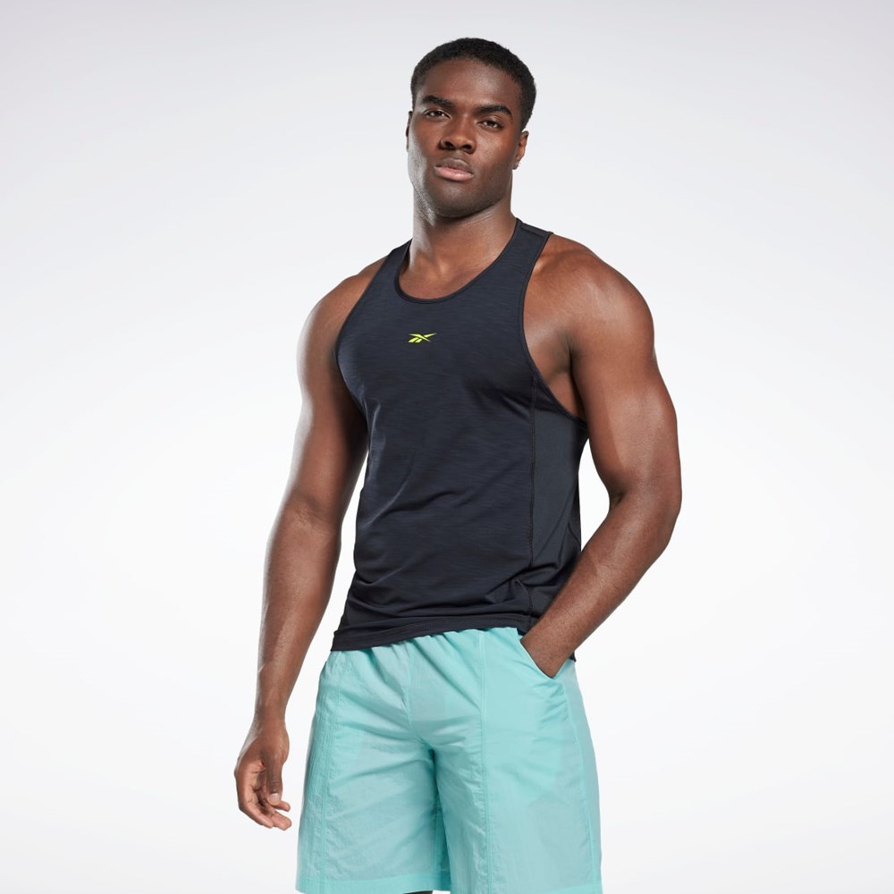 Reebok Les Mills® BodyPump® ACTIVCHILL Singlet Negras | 09XIBLNAU