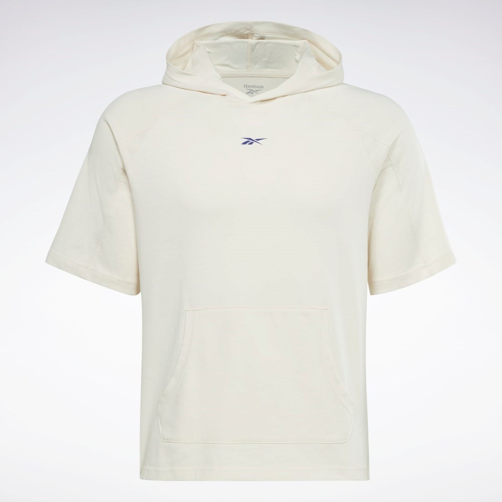 Reebok Les Mills® Encapuchado Tee Blancas | 13MBFJNIG