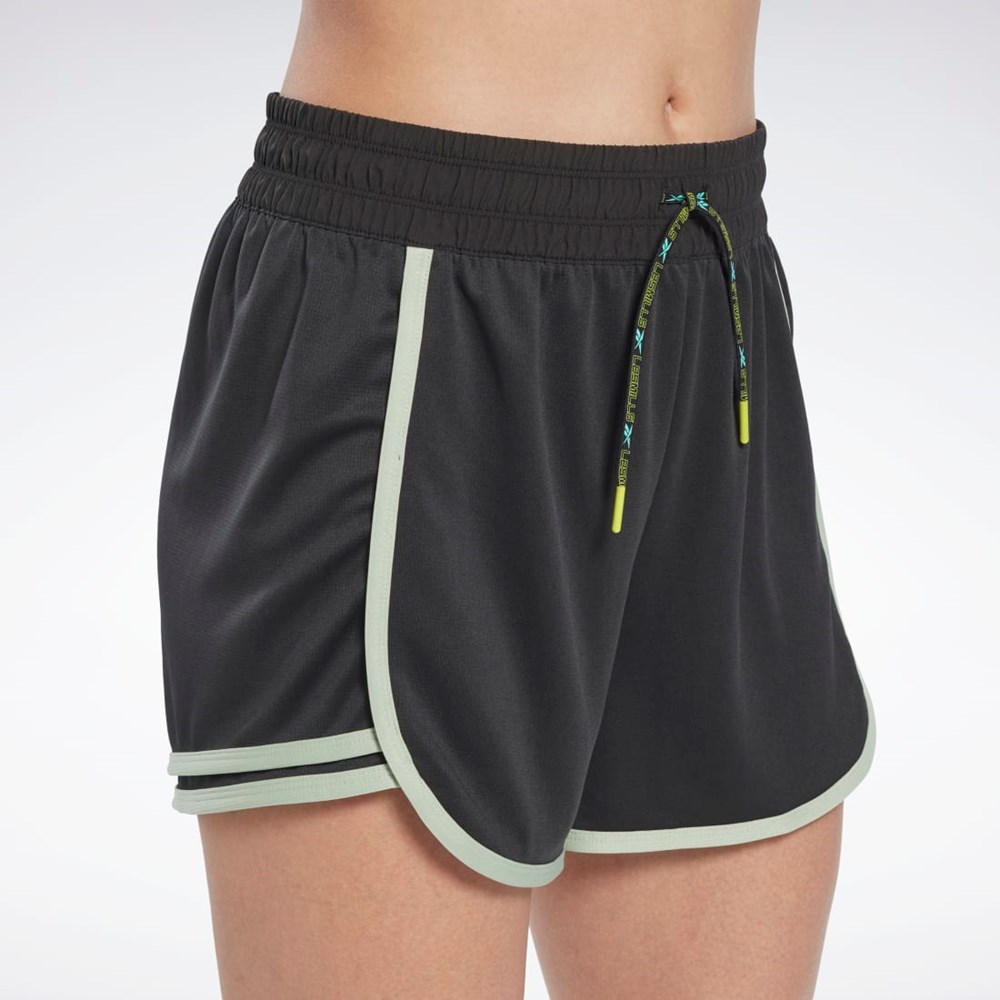 Reebok Les Mills® High-Rise Shorts Negras | 05FSBLXMT