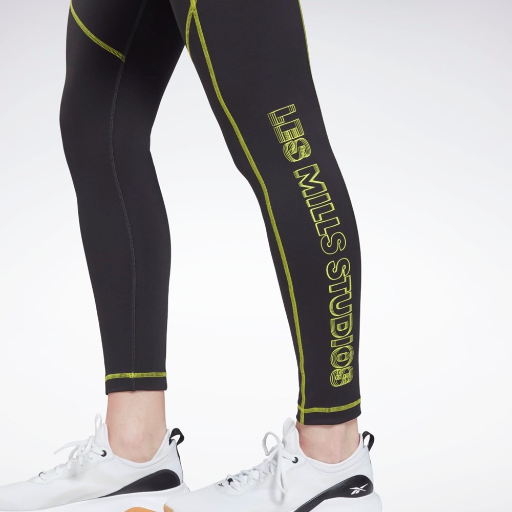 Reebok Les Mills® Iconic Tights Negras | 24ZSYWNEK