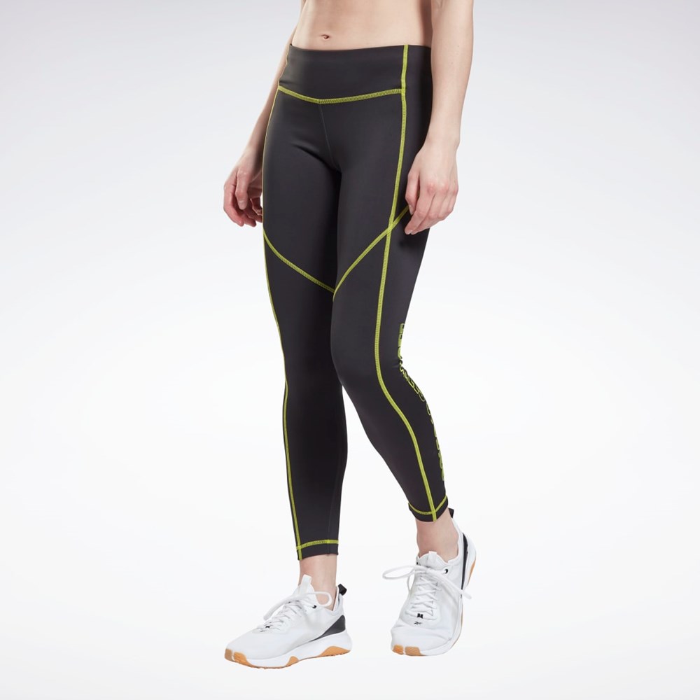 Reebok Les Mills® Iconic Tights Negras | 24ZSYWNEK
