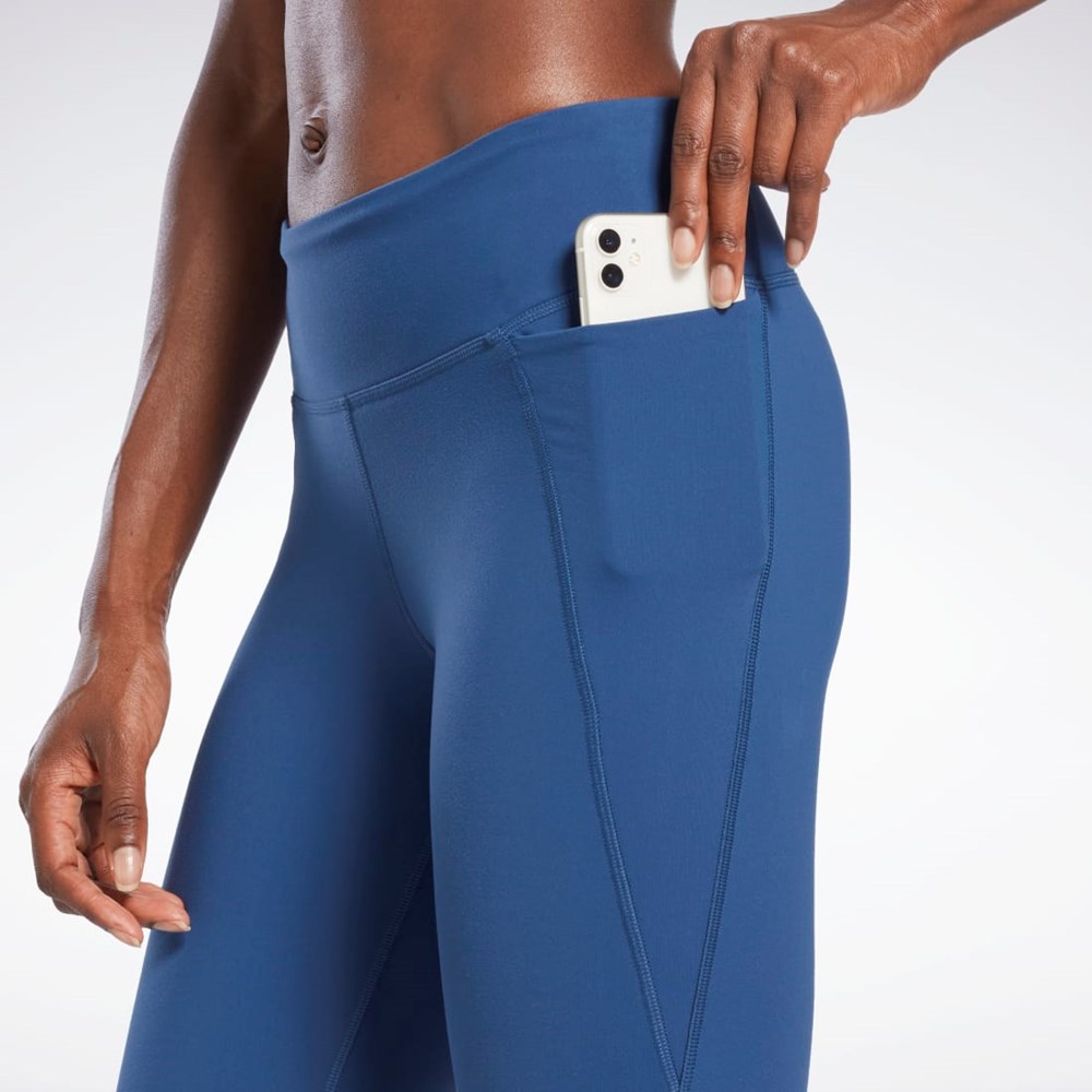 Reebok Les Mills® Lux Tights Azules | 53ULYDCPB