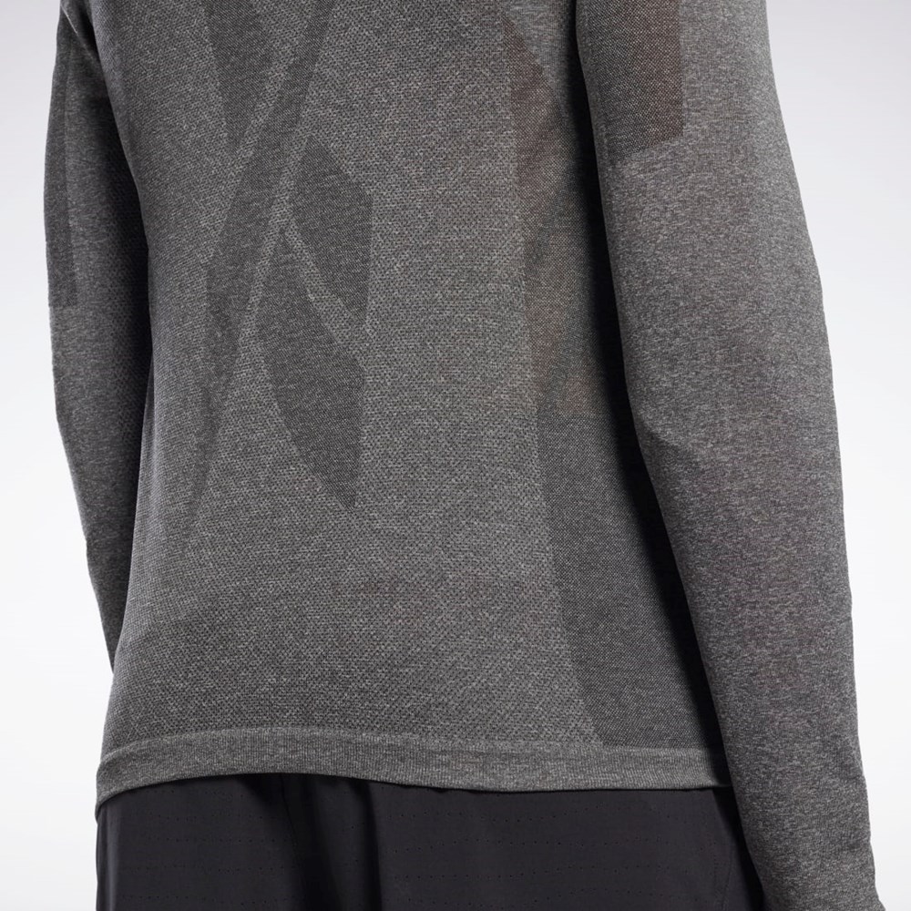 Reebok Les Mills® Myoknit Long Sleeve T-Shirt Negras | 46RONSXTQ