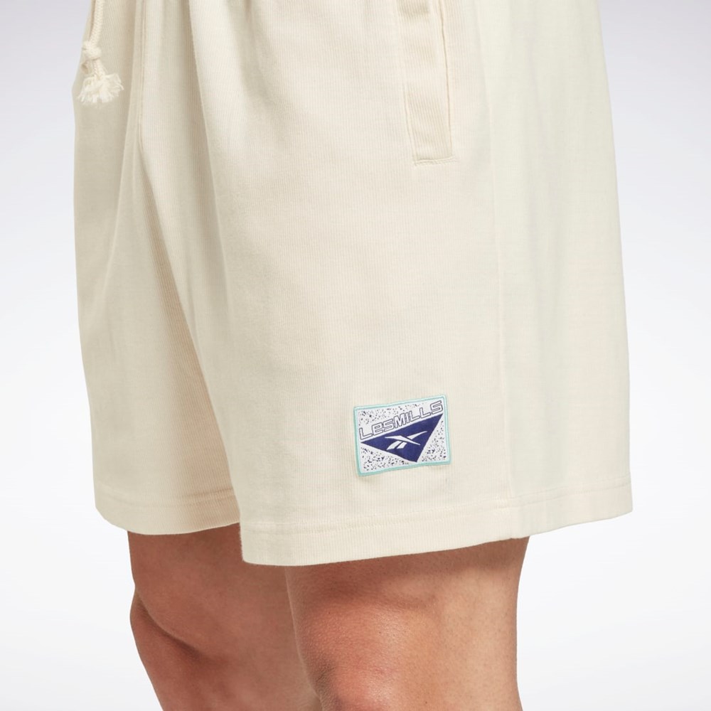 Reebok Les Mills® Natural Dye Rib Shorts Non-Dyed | 34IFLNOXG