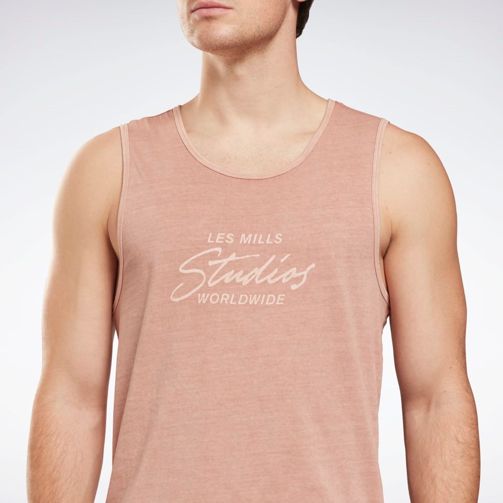 Reebok Les Mills® Natural Dye Tank Top Coral | 80BMAHLYV