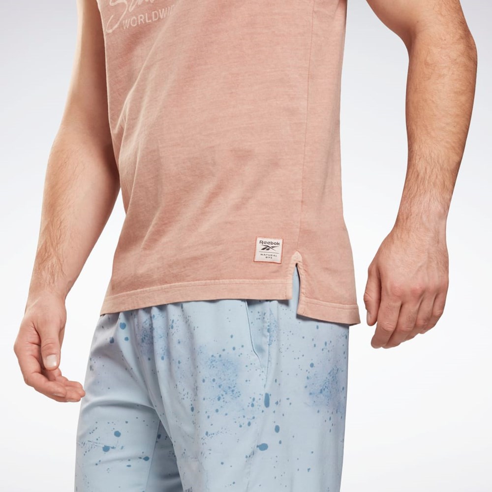 Reebok Les Mills® Natural Dye Tank Top Coral | 80BMAHLYV