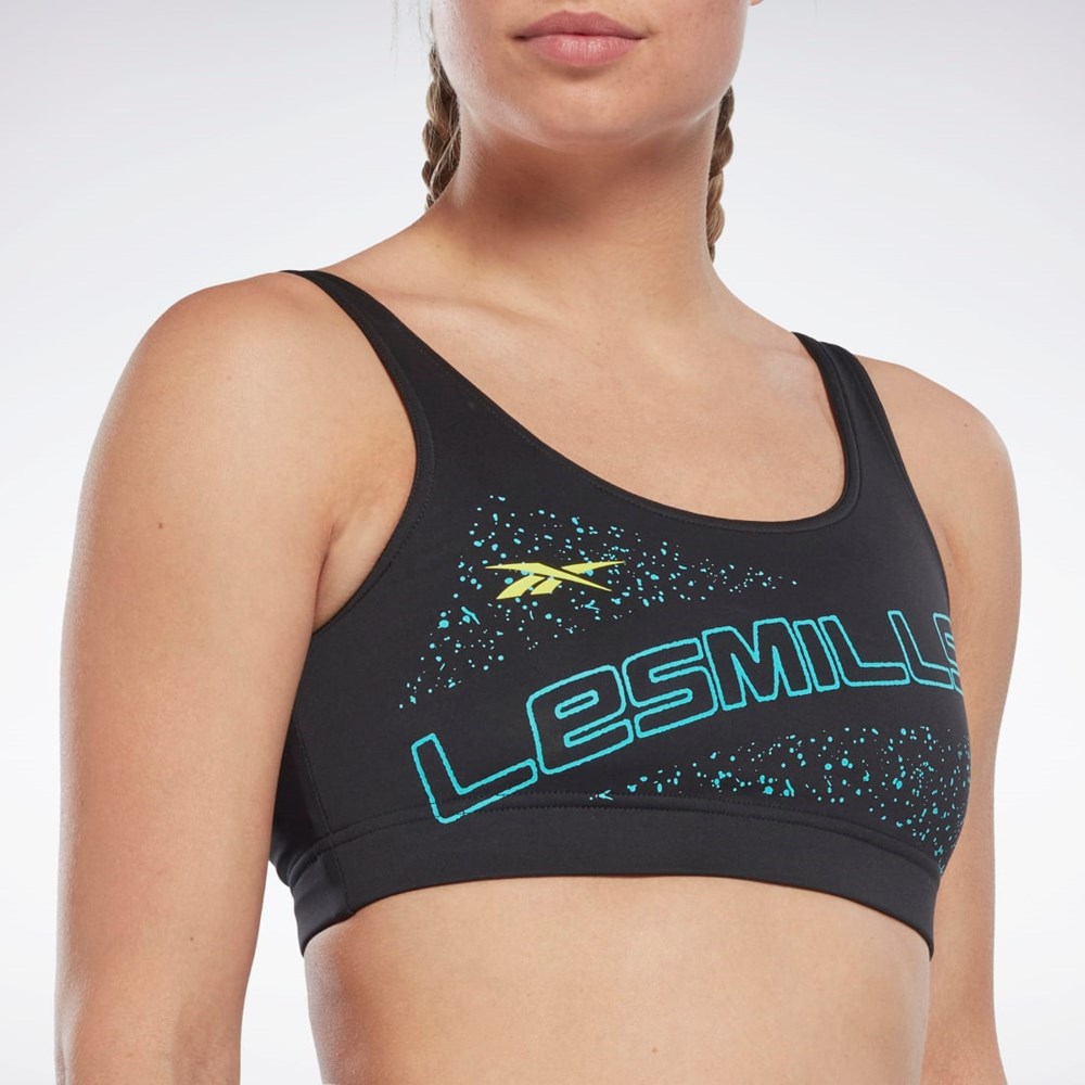 Reebok Les Mills® Sports Bra Negras | 74FYAGUWT