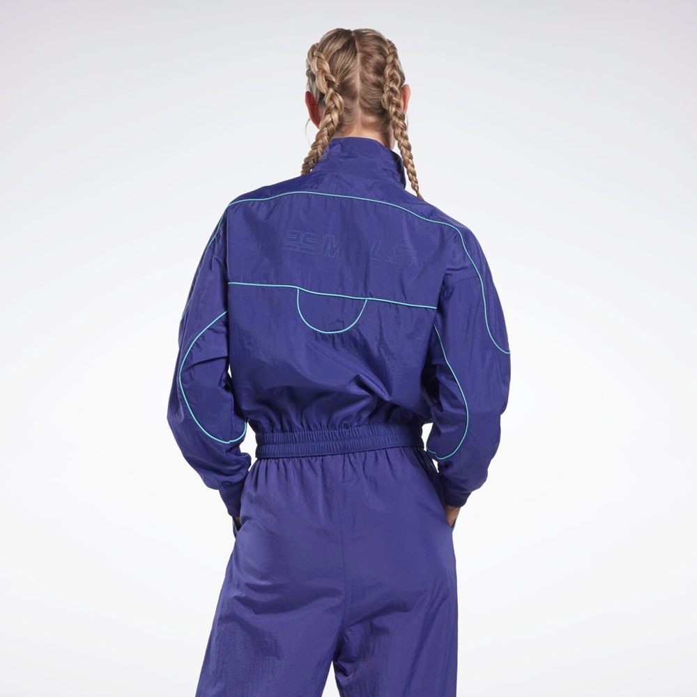 Reebok Les Mills® Woven Cover-Up Moradas | 75NRASUTH
