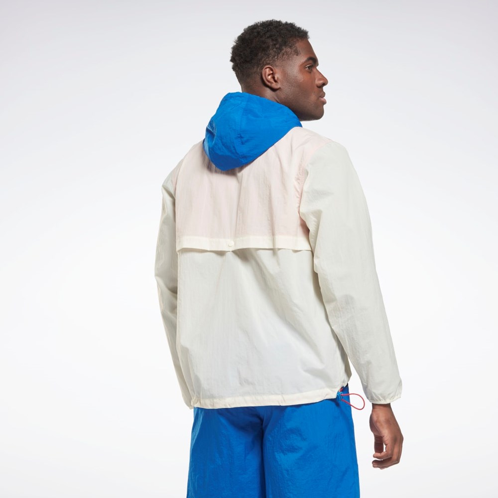 Reebok Ligeros Woven Anorak Jacket Blancas | 25RTKOPXH