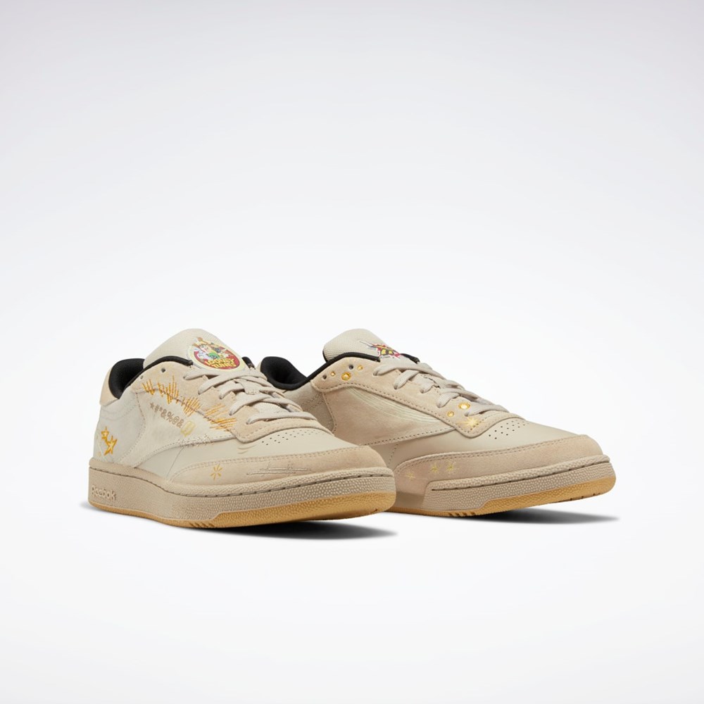 Reebok Looney Tunes Club C 85 Shoes Negras | 97LGQITRD