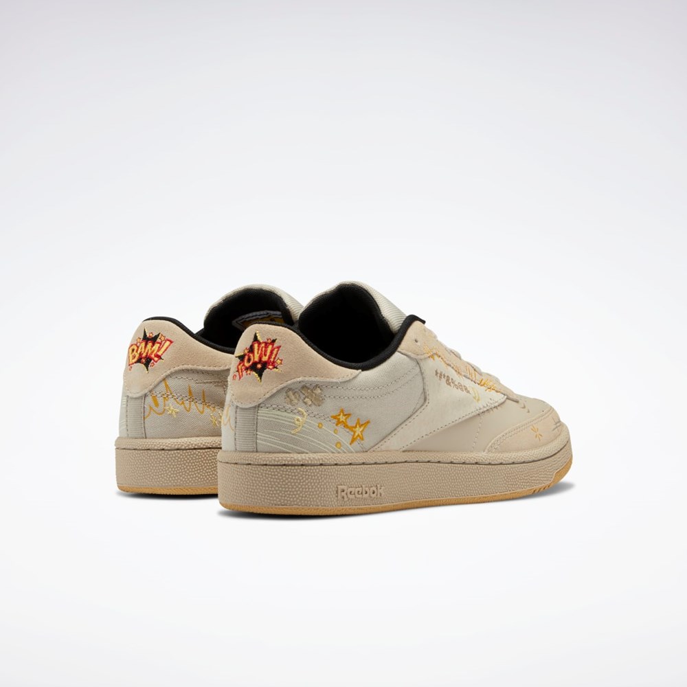 Reebok Looney Tunes Club C 85 Shoes Negras | 97LGQITRD