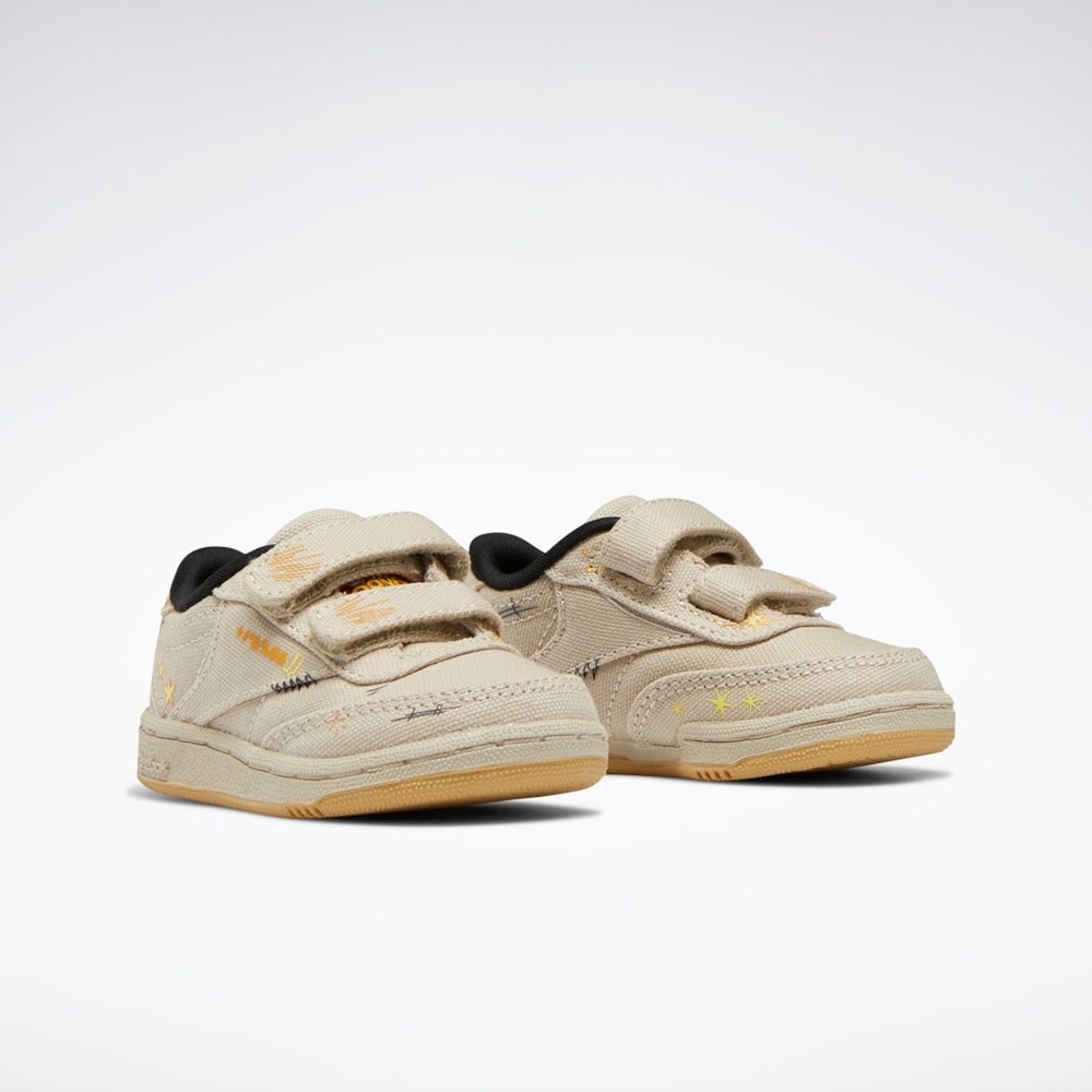 Reebok Looney Tunes Club C 85 Shoes - Toddler Negras | 47DAGIZHJ