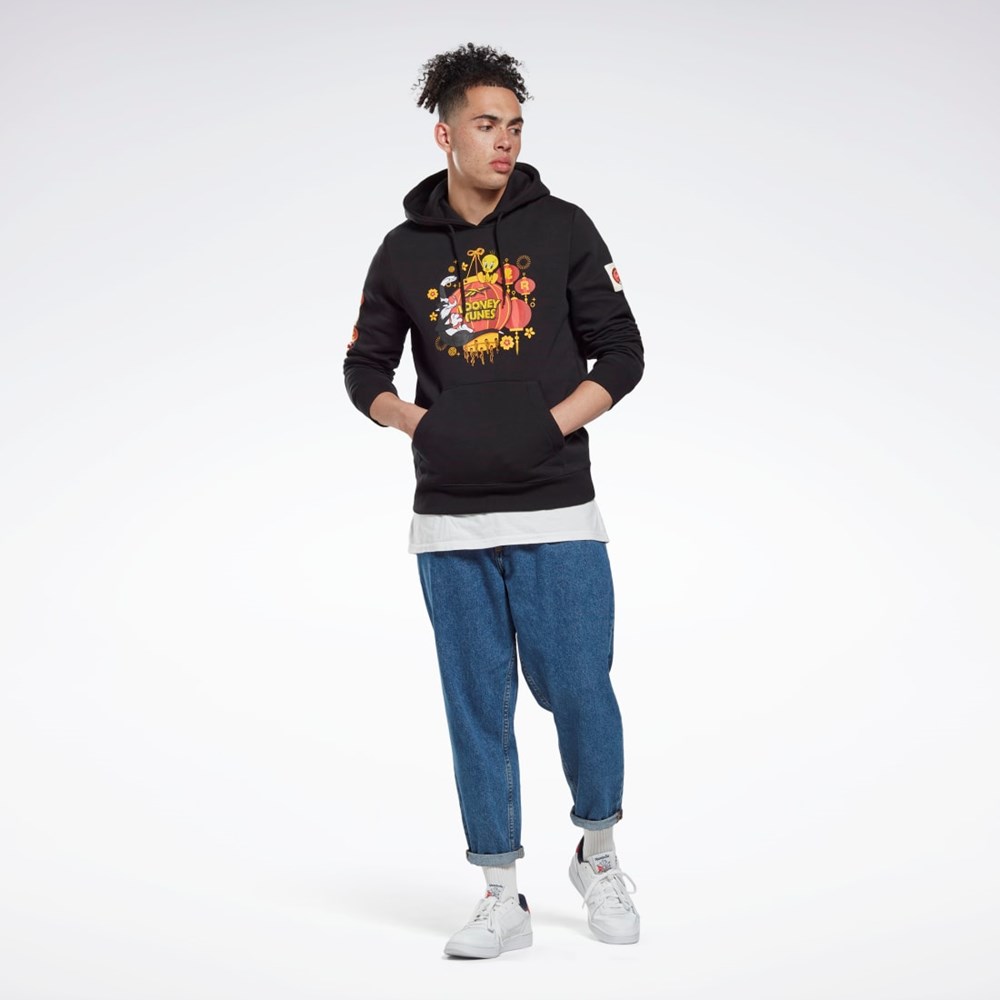Reebok Looney Tunes Encapuchado Sweatshirt Negras | 29DVTLRAS