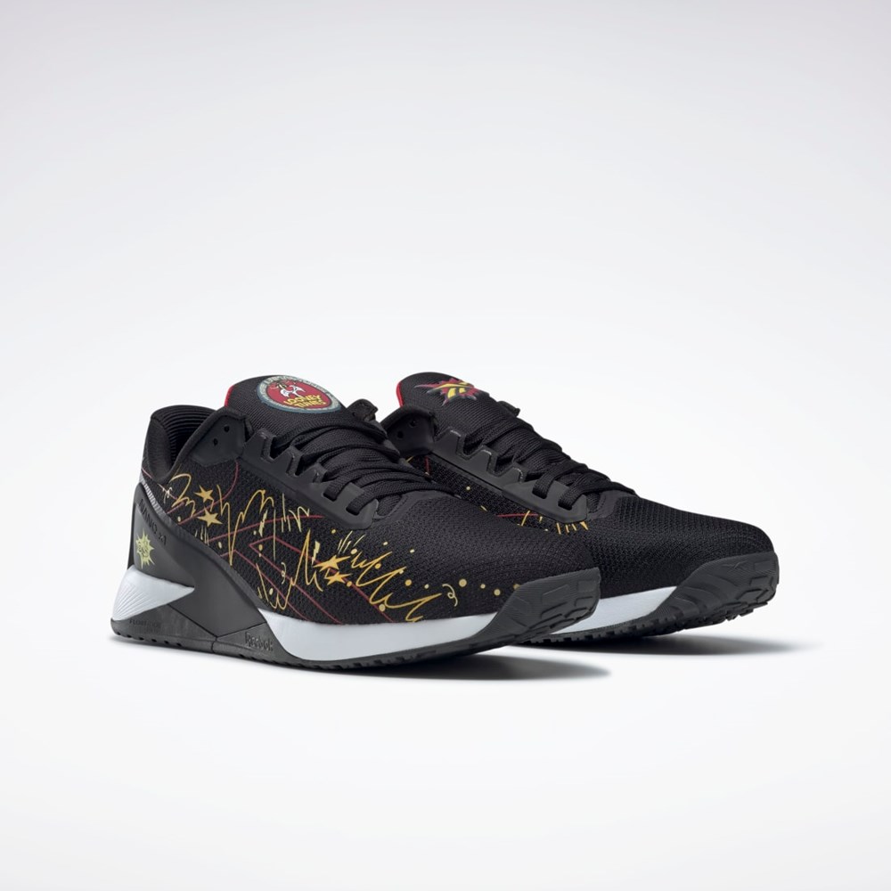 Reebok Looney Tunes Nano X1 Entrenamiento Shoes Negras Blancas | 70XWGBOMT
