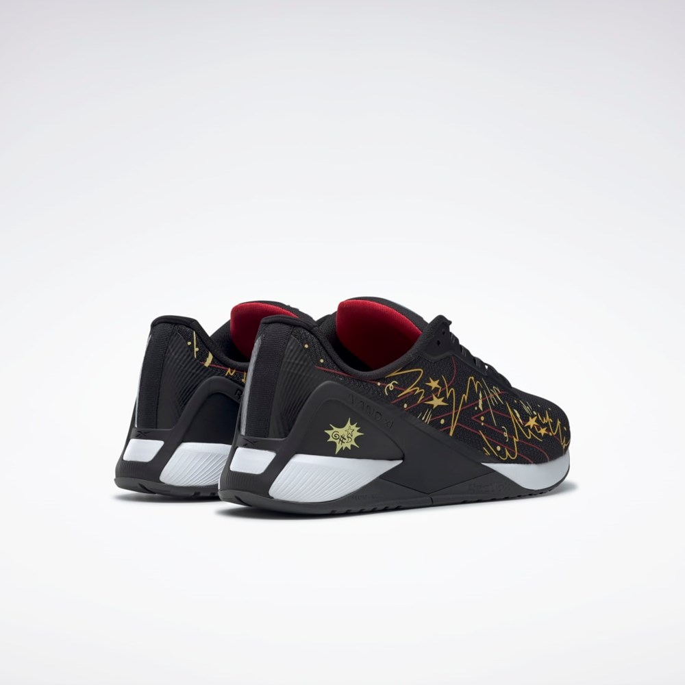 Reebok Looney Tunes Nano X1 Entrenamiento Shoes Negras Blancas | 70XWGBOMT