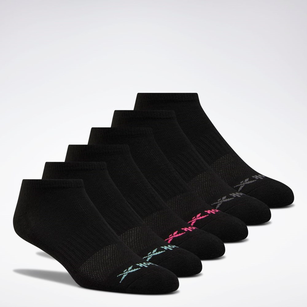 Reebok Low-Cut Basic Delta Socks Six Pack Multi | 54NDTUSOF