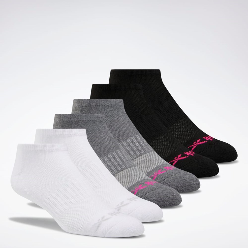 Reebok Low Cut Socks 6 Pairs Multi | 10FLSBMPR