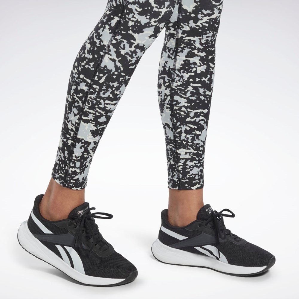 Reebok Lux 2.0 Speckle Modern Safari Leggings Negras | 27RQPJXKF