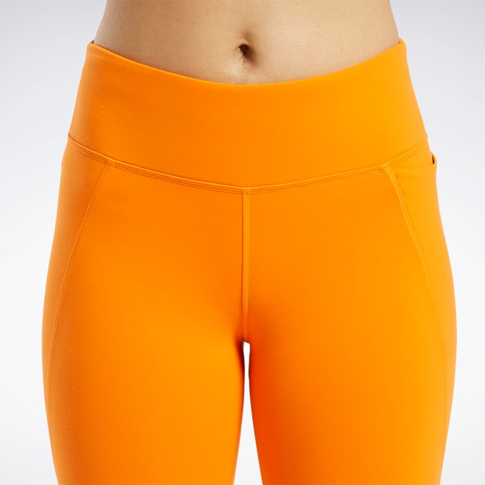 Reebok Lux 2 Leggings Naranjas | 81HCRDYPK