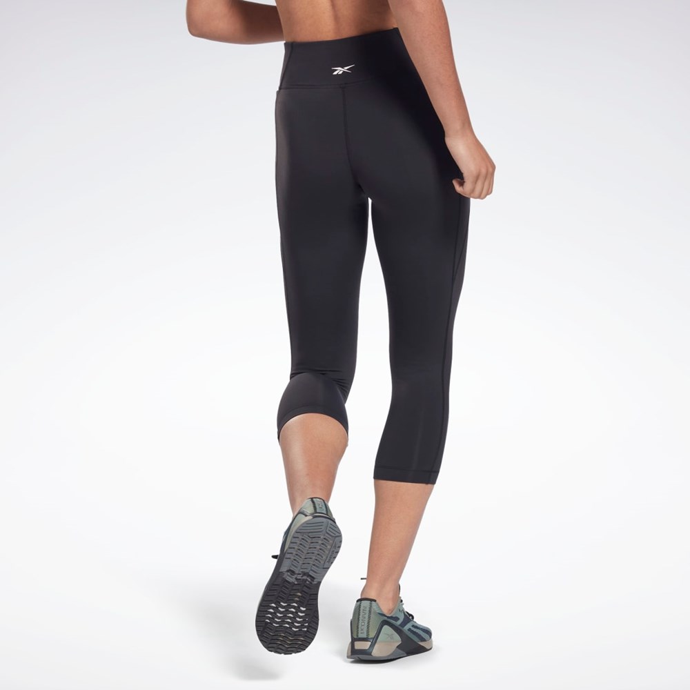 Reebok Lux 3/4 Leggings Negras | 76BPLQRIW