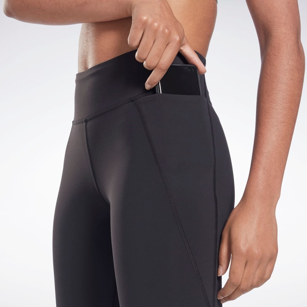 Reebok Lux 3/4 Leggings Negras | 76BPLQRIW