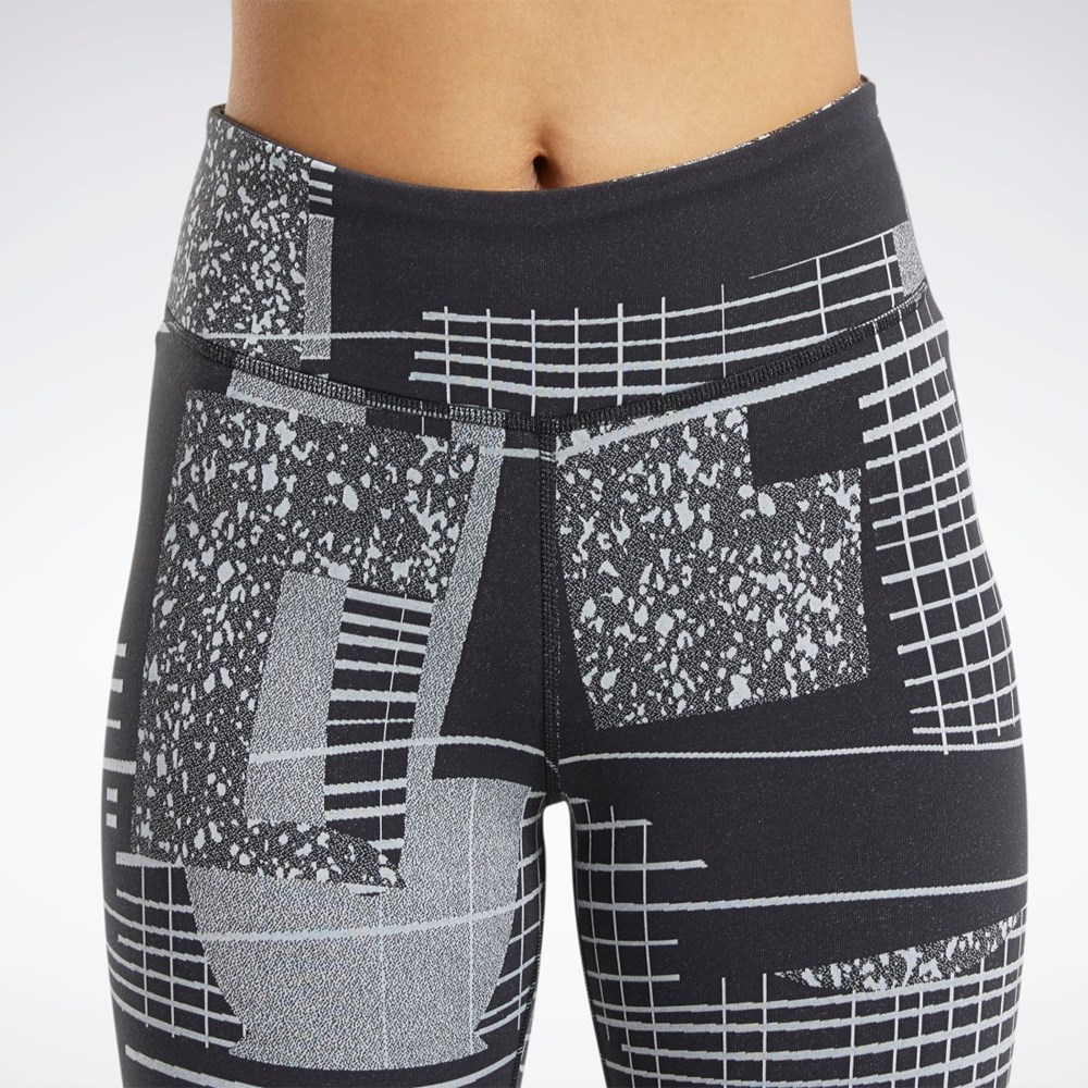 Reebok Lux 3/4 Length 2 Leggings Negras Gris | 13UOBVWCP