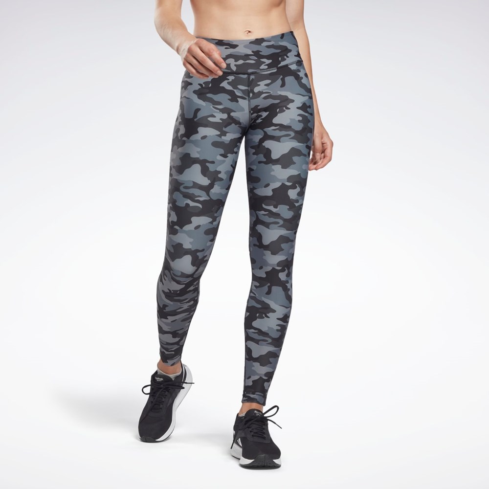Reebok Lux Bold Camo Print Tights Negras | 95CENDBOS