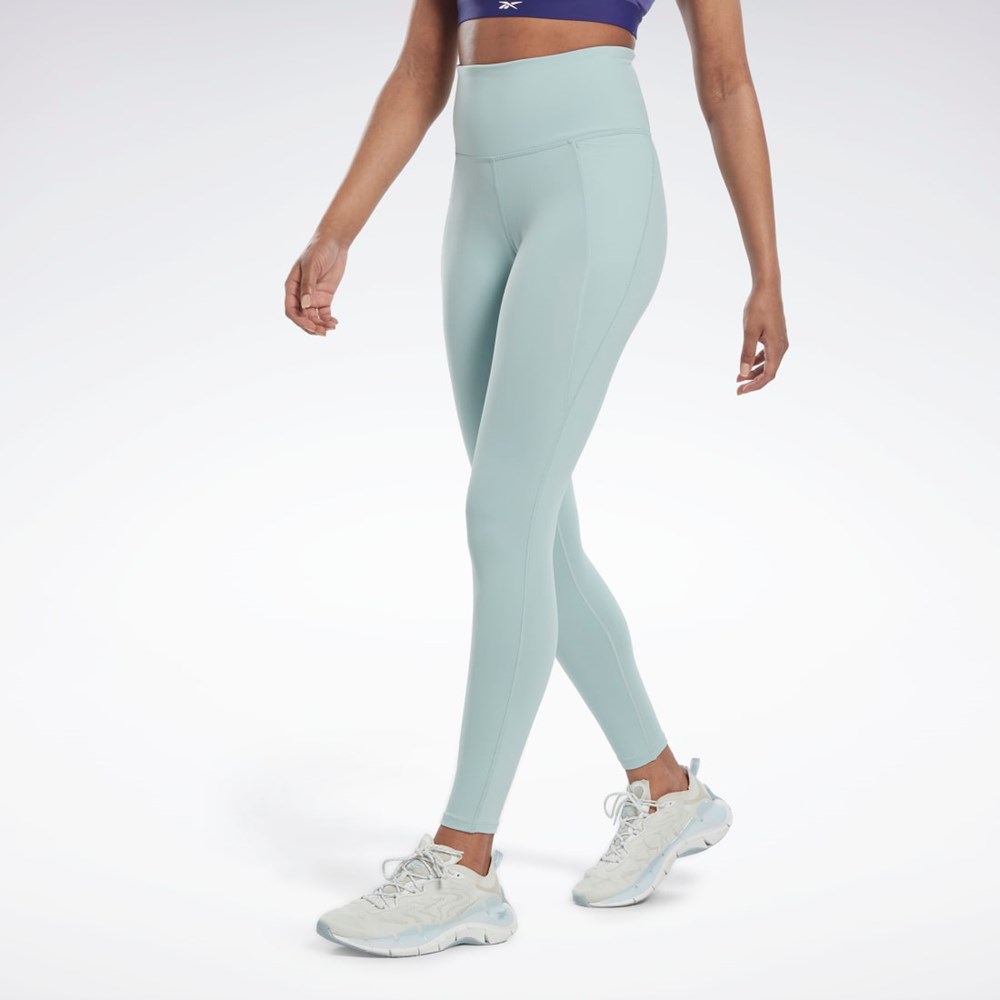 Reebok Lux High-Waisted Tights Gris | 95QBXPNDU