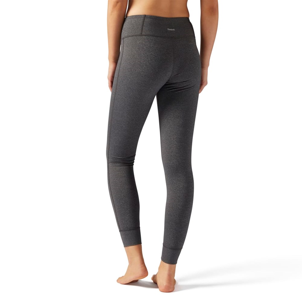 Reebok Lux Legging Gris Oscuro | 16QCYKIDO