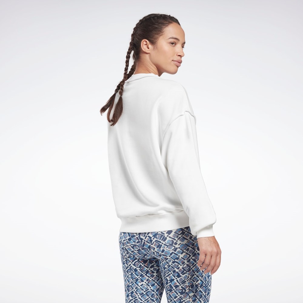 Reebok MYT Crew Sweatshirt Blancas | 78LIUHWAQ