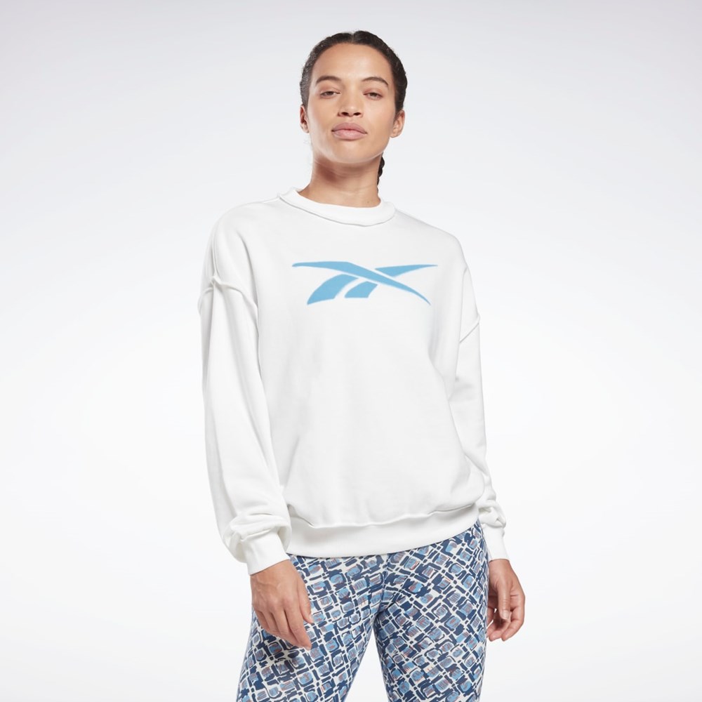 Reebok MYT Crew Sweatshirt Blancas | 78LIUHWAQ