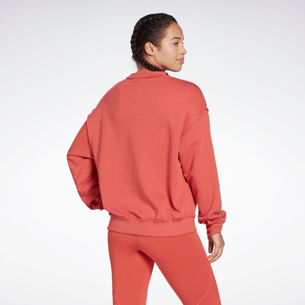 Reebok MYT Crew Sweatshirt Rhodonite | 07JODUEZP