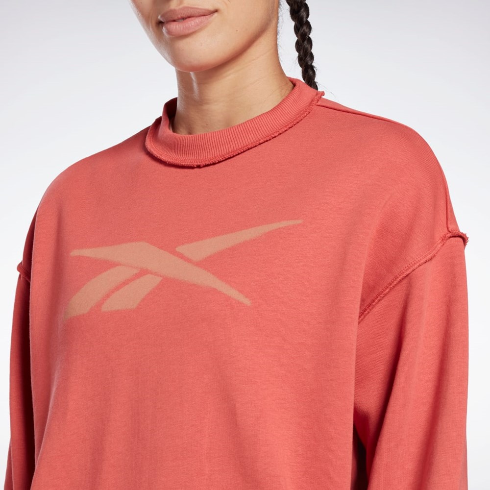 Reebok MYT Crew Sweatshirt Rhodonite | 07JODUEZP