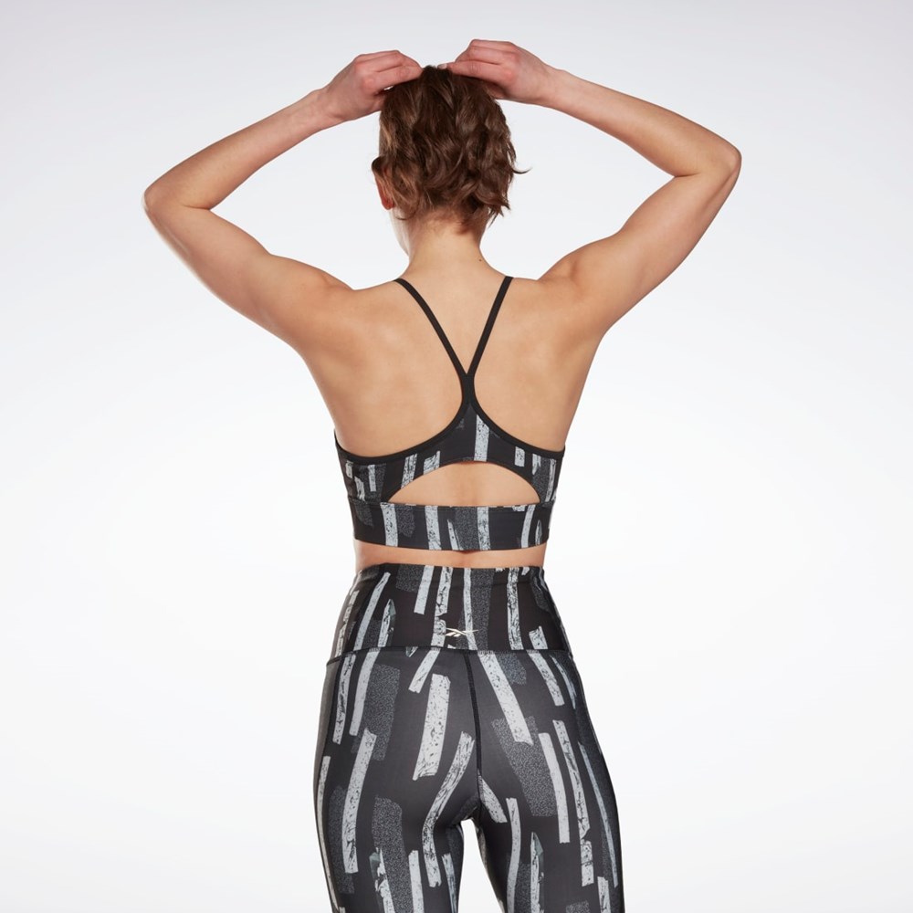 Reebok MYT Printed Bra Negras | 15GUPLZDK
