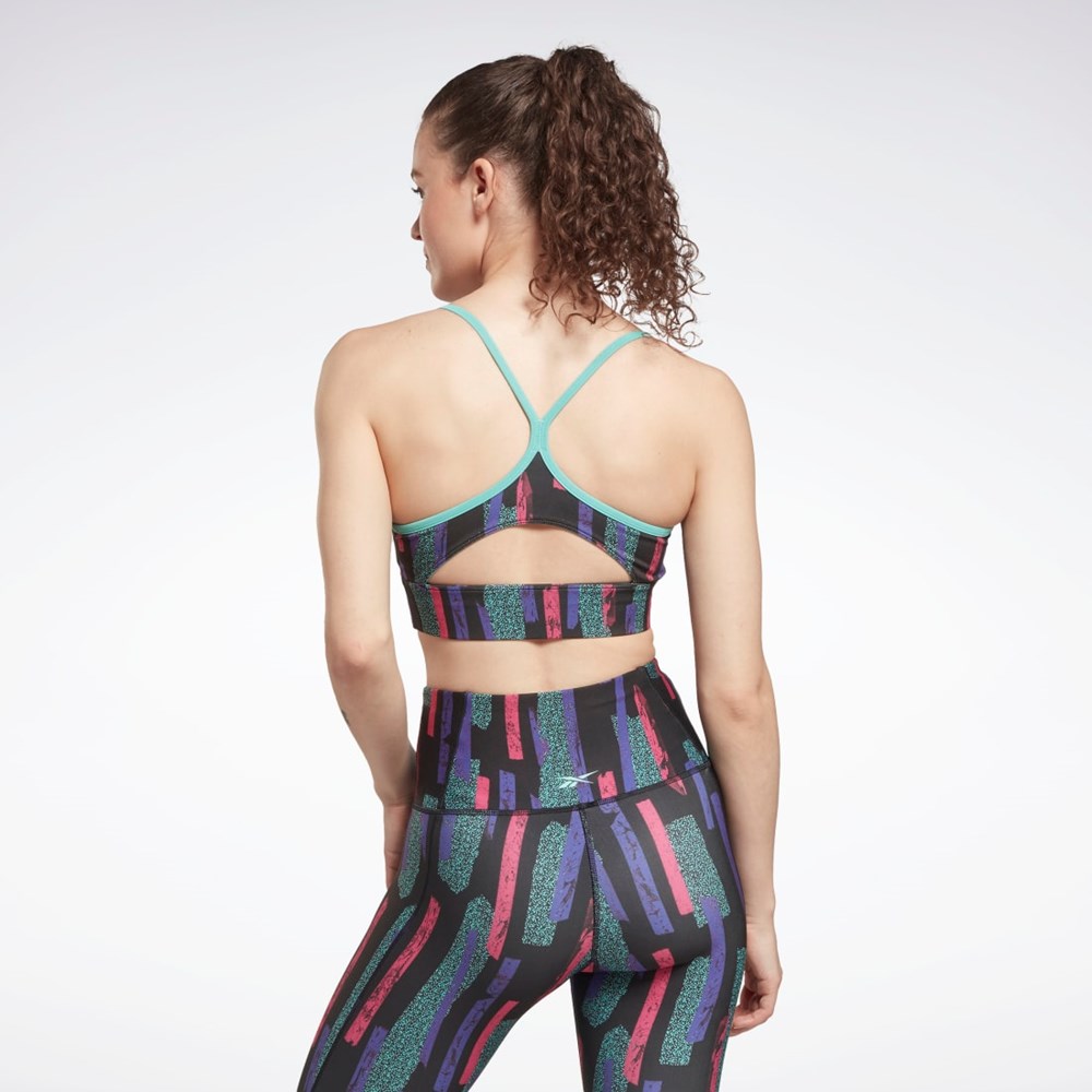 Reebok MYT Printed Bra Rosas | 21BMPWURQ
