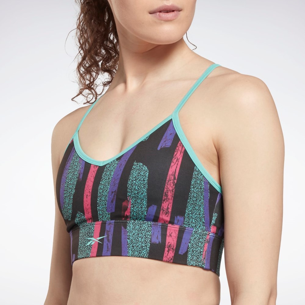 Reebok MYT Printed Bra Rosas | 21BMPWURQ