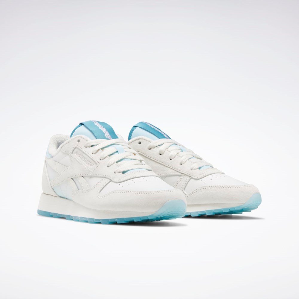Reebok MadWomen Classic Leather Shoes Azules | 95KMYBCDT