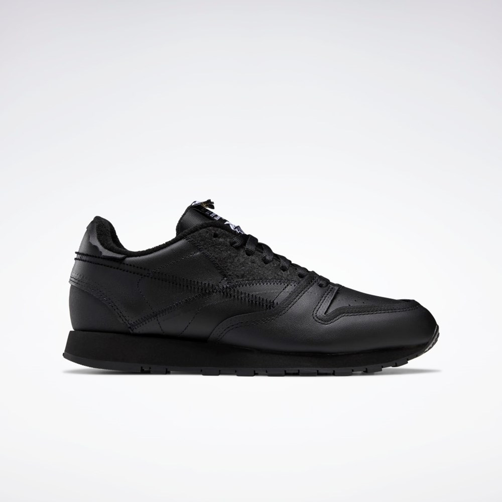 Reebok Maison Margiela CL Memory of Shoes Negras Blancas Negras | 69RLBTVEN