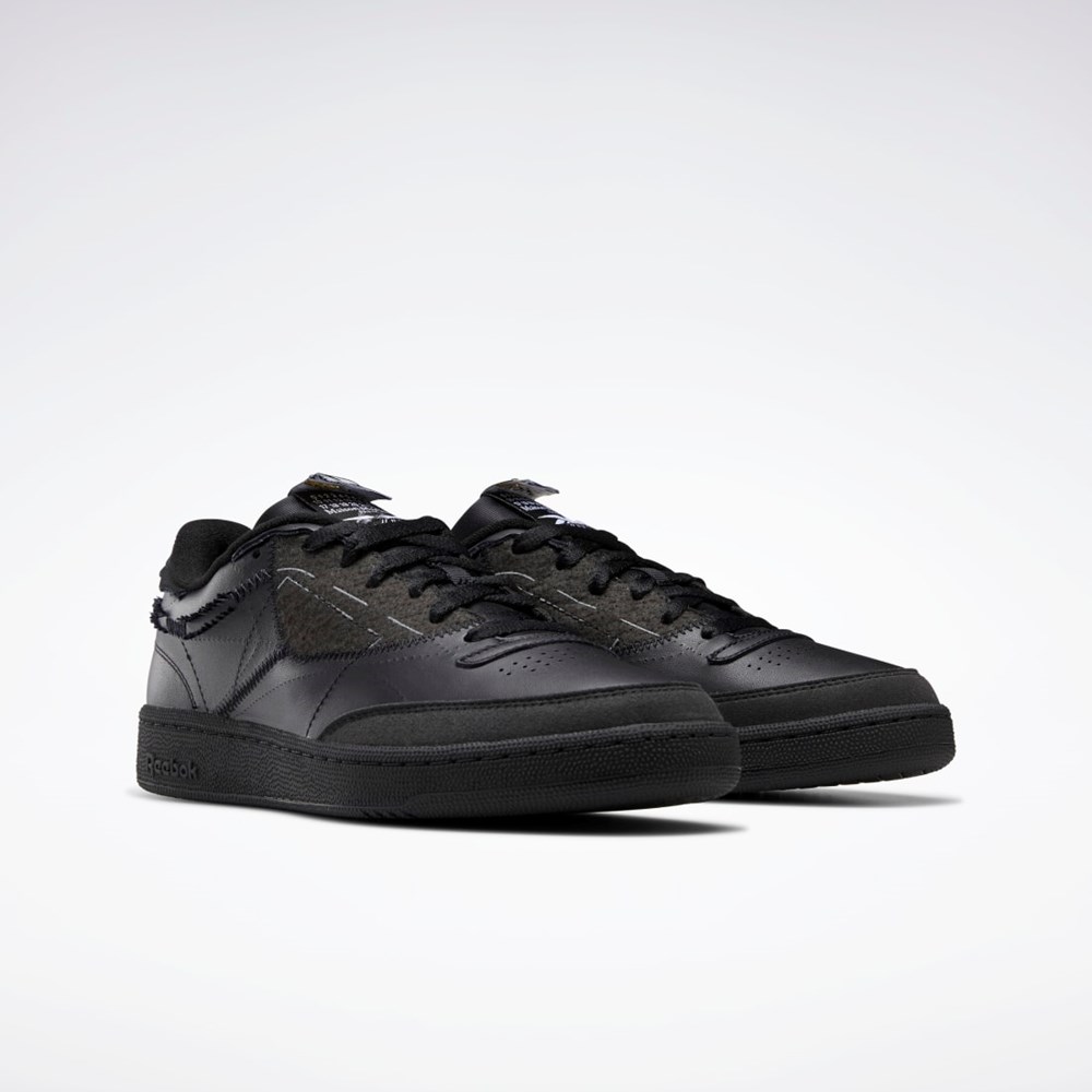 Reebok Maison Margiela Club C Memory Of Shoes Negras Blancas Negras | 60AVUPXEW