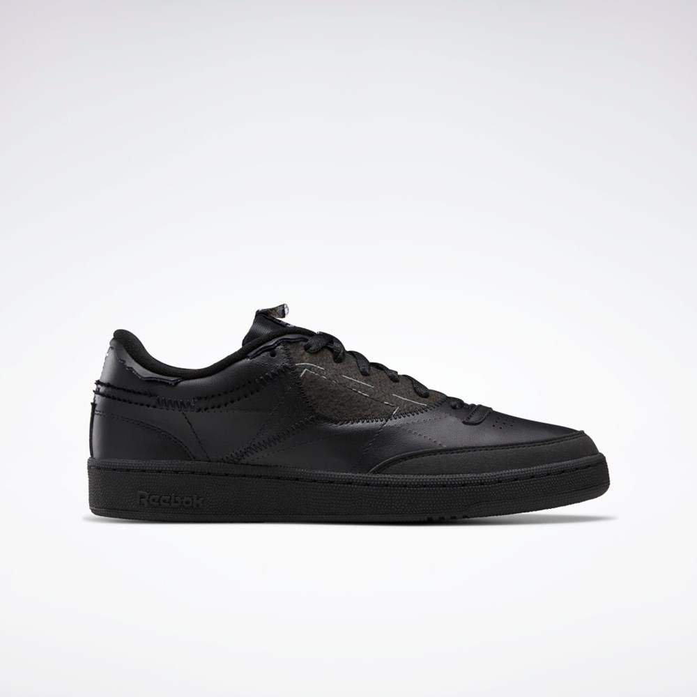 Reebok Maison Margiela Club C Memory Of Shoes Negras Blancas Negras | 60AVUPXEW