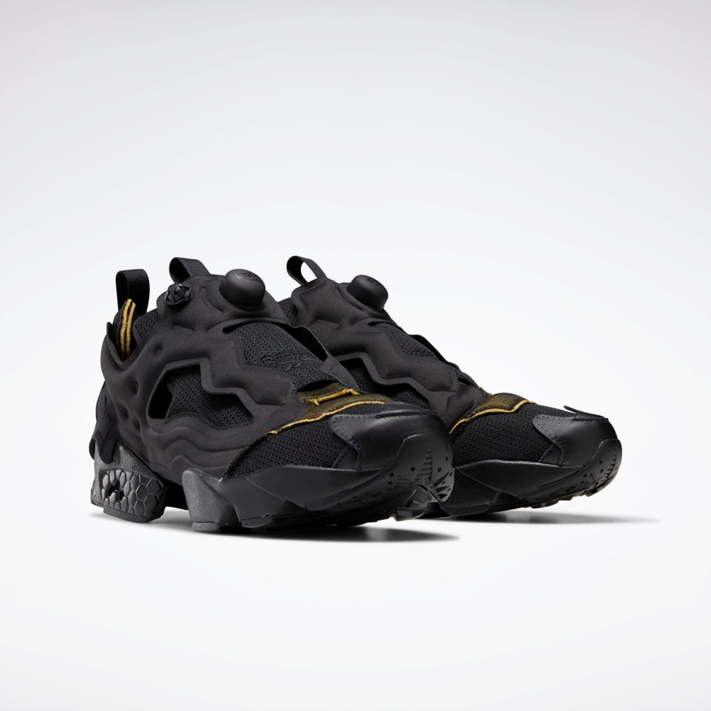 Reebok Maison Margiela Instapump Fury Memory Of Shoes Negras Blancas | 25WGHNAEX