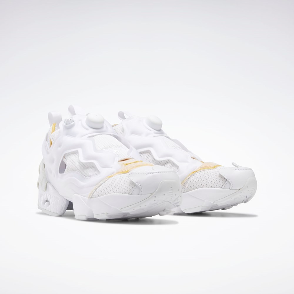 Reebok Maison Margiela Instapump Fury Memory Of Shoes Blancas Negras | 64VUMJPHY