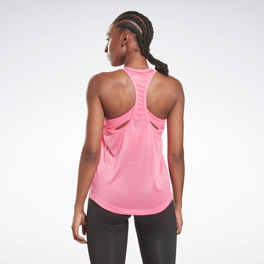 Reebok Mesh Back Tank Top Rosas | 23ZHURKAJ