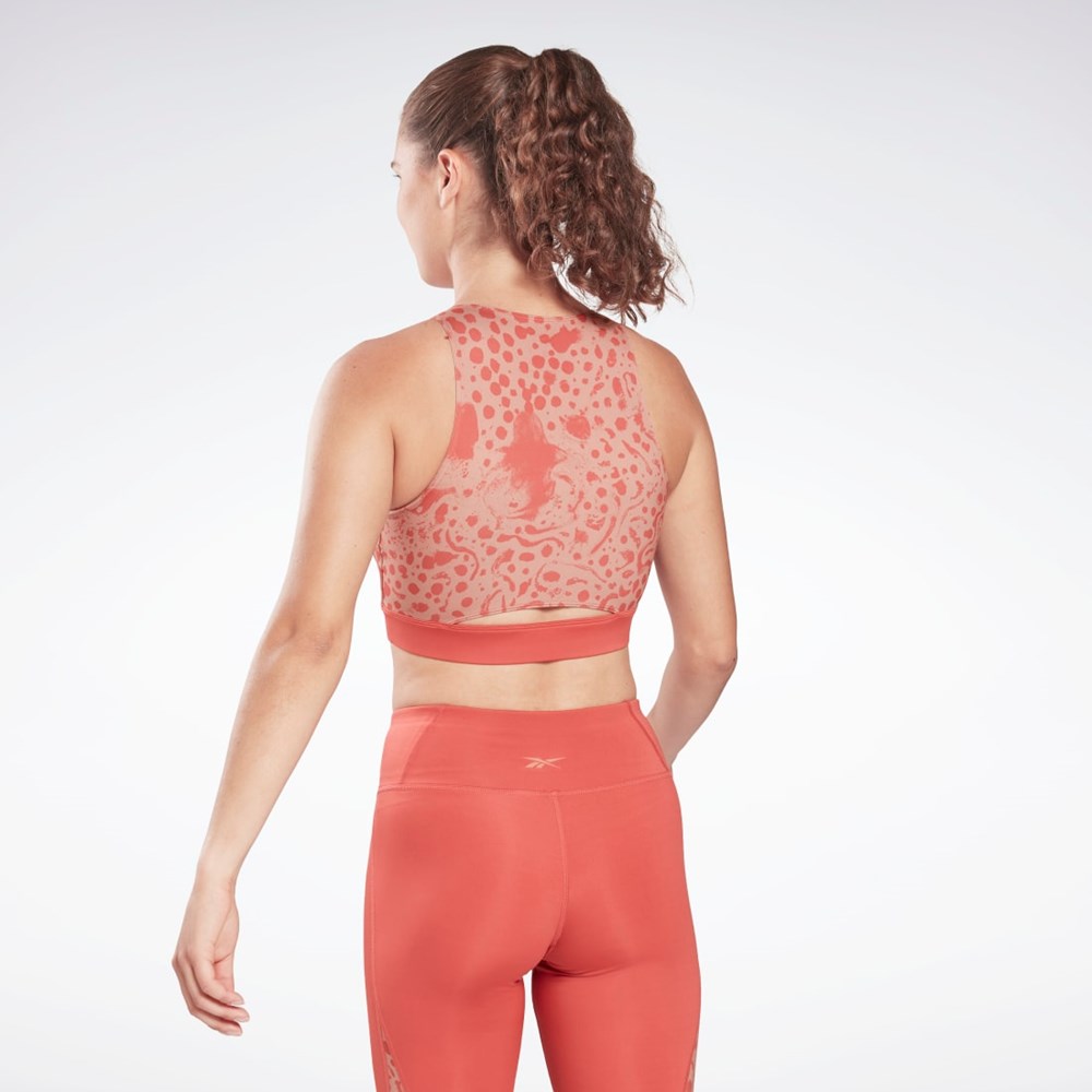 Reebok Modern Safari Bralette Rhodonite | 84LFPARSO