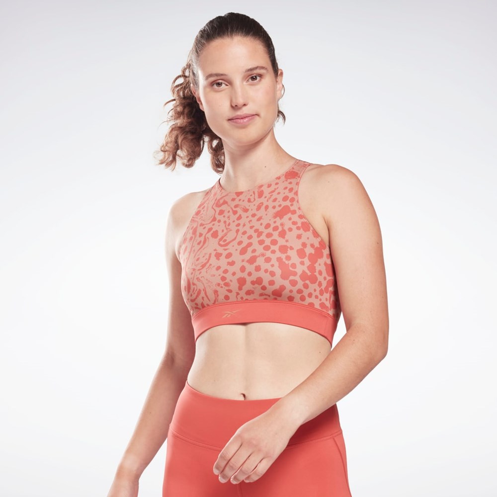 Reebok Modern Safari Bralette Rhodonite | 84LFPARSO